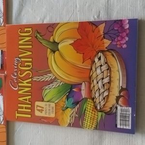 Coloring  fall Thanksgiving Adult Book 2023